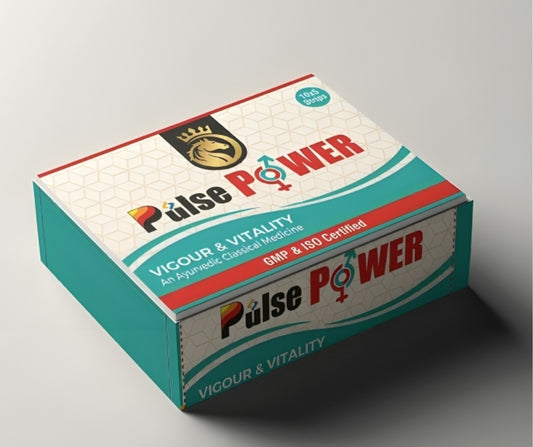 Pulse Power  20 Capsules /ഉത്തേജനക്കുറവ്, ഉദ്ധാരണകുറവ്, ബലക്കുറവ്, സമയക്കുറവ്, താല്പര്യക്കുറവ് എന്നിവ പരിഹരിക്കുന്നു / 100% Ayurvedic / GMP & ISO Certified